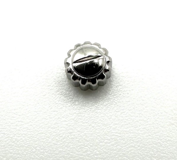 New Generic 5.0mm Stainless Steel Crown Part To Fit Ebel 1911 Watch