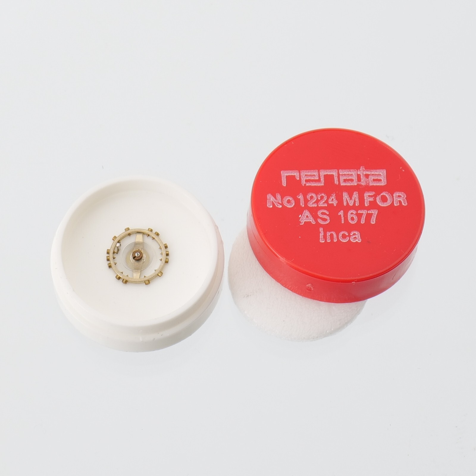 NOS AS 1677 Watch Balance Complete Part New Old Stock Watchmakers Parts (G2D5)