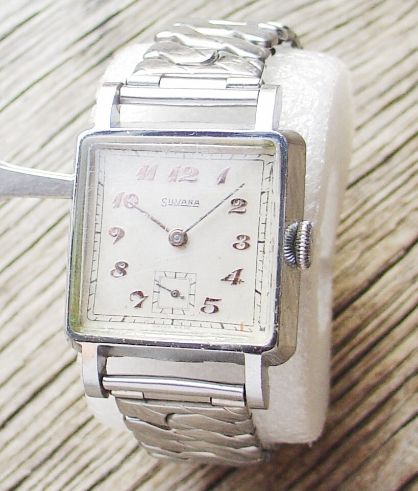 Antique Rary Vintage Swiss SILVANA Womens Watch 1930-1945 Serviced