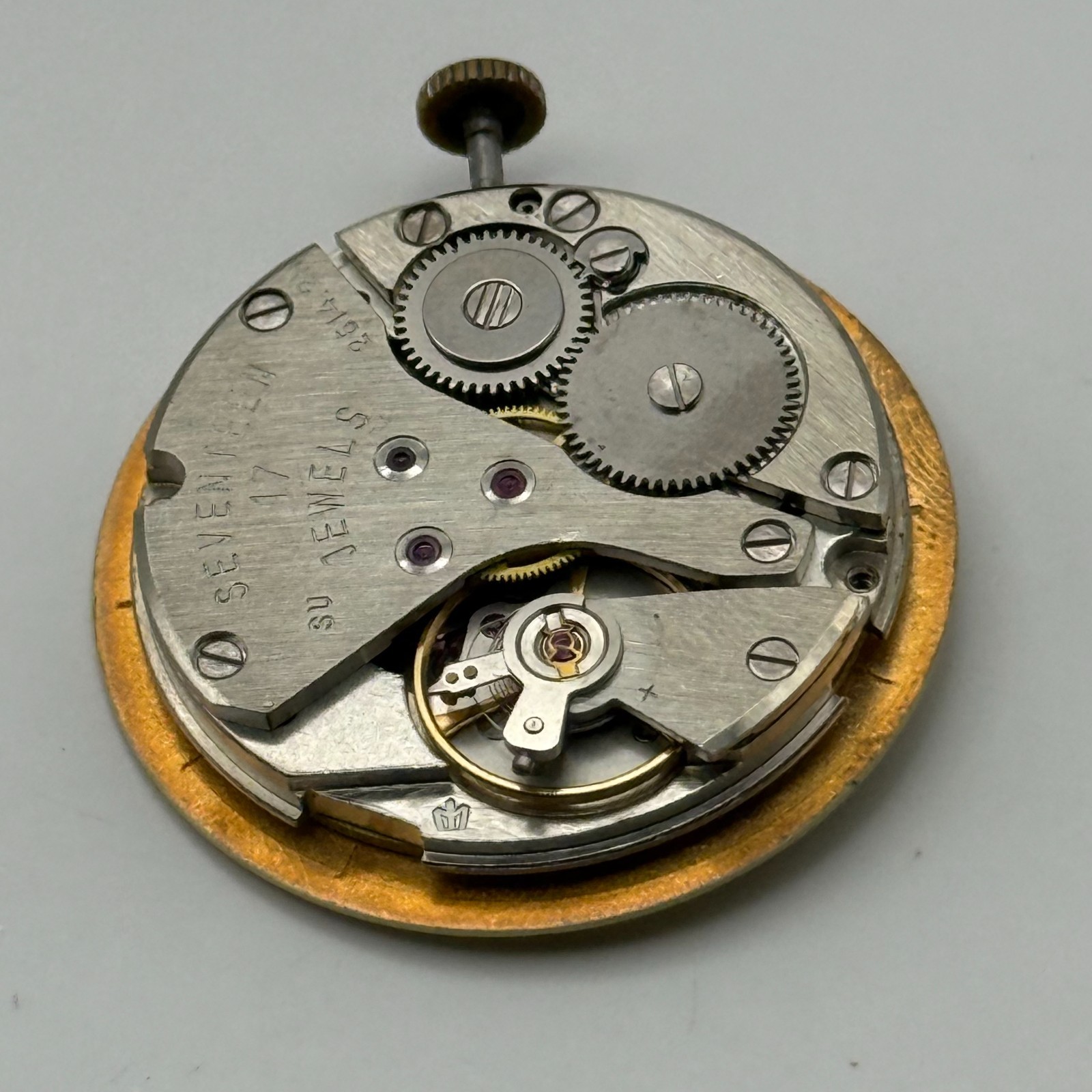 Poljot 2614.2H Watch Movement Sekonda Soviet 17 Jewels Parts Repair 26.4mm