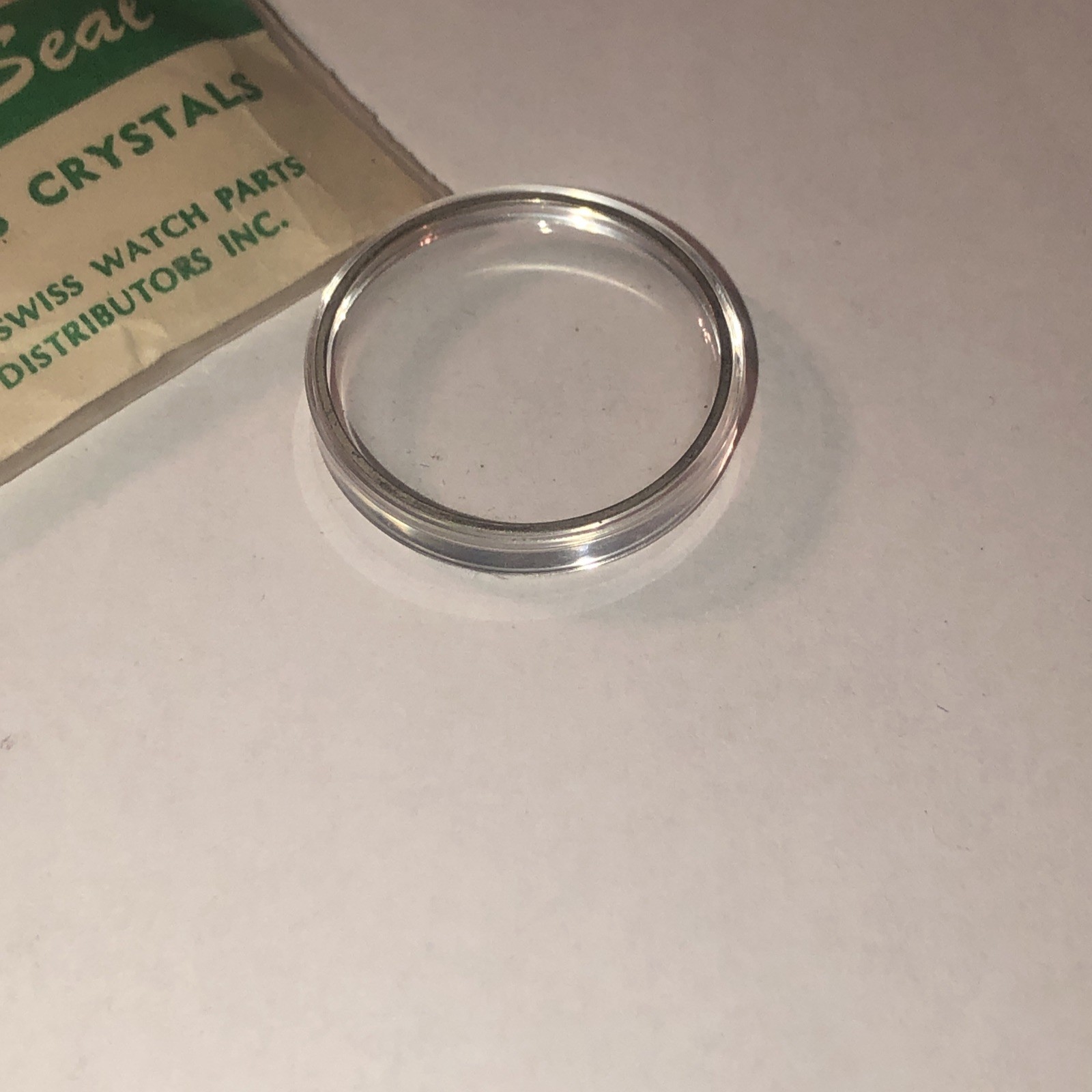 Vintage Tru-Seal Swiss Made Divers Crystals. D 28.1
