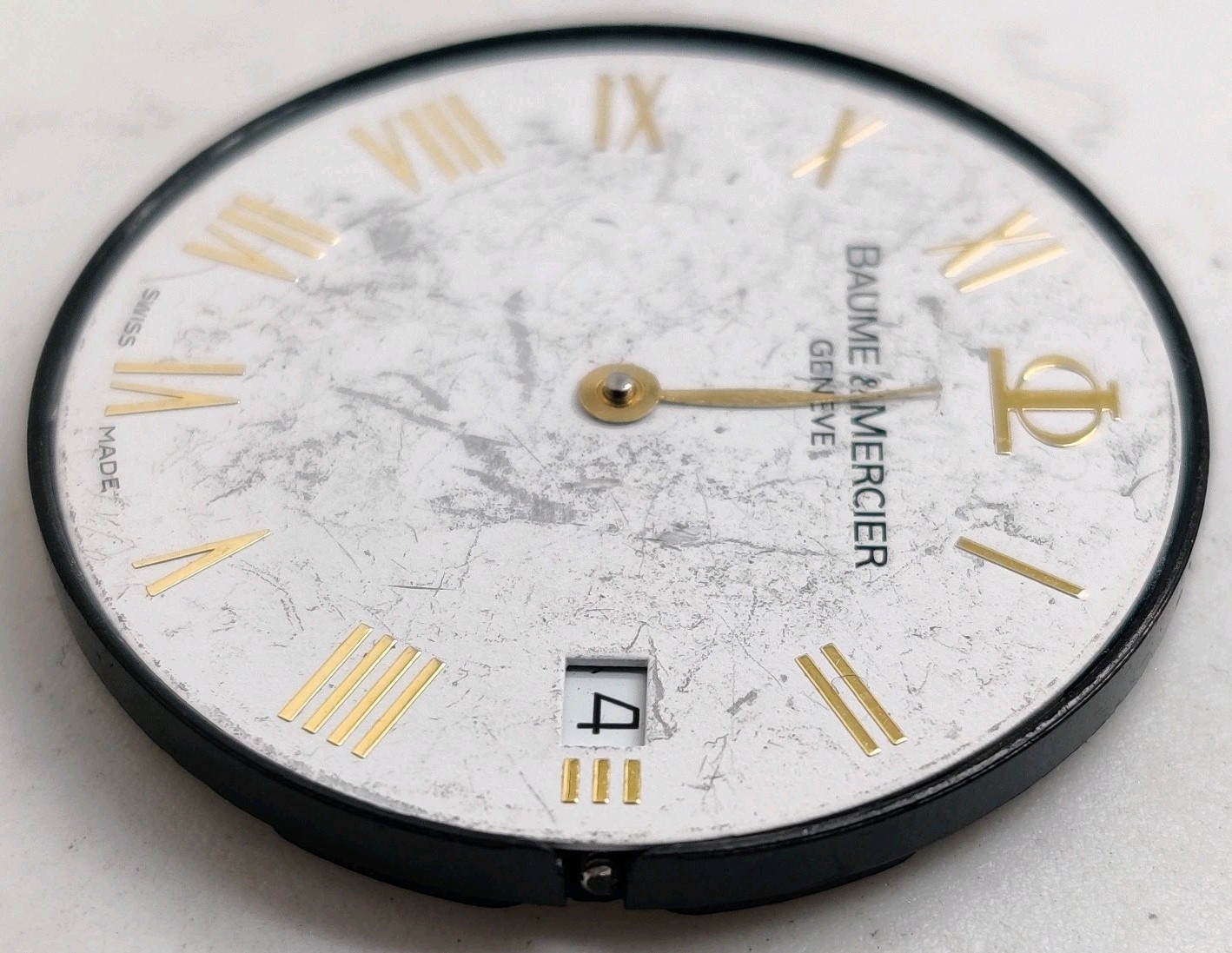 Baume & Mercier BM 11295 ESA ETA Cal. 255.111 Swiss quartz watch movement Works