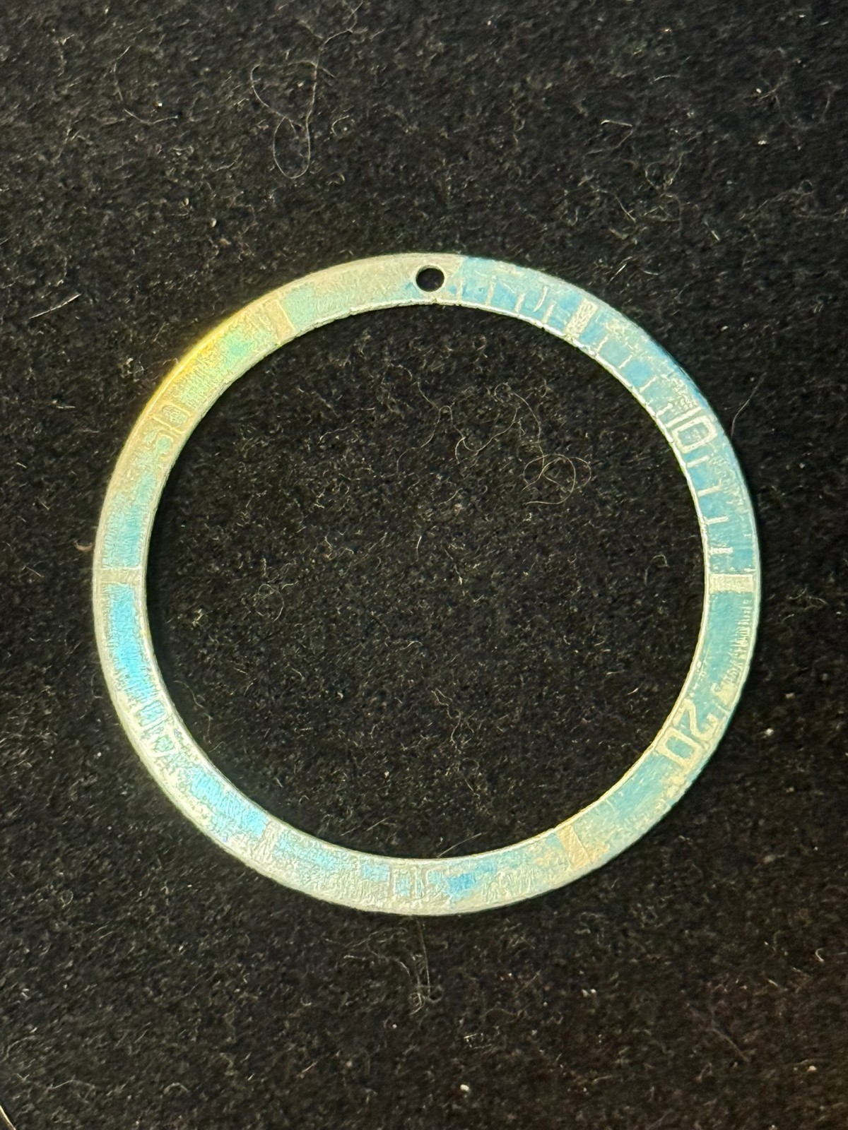 Genuine Ghost Tudor Submariner Snowflake 9411 7021 9401 Blue Bezel Insert