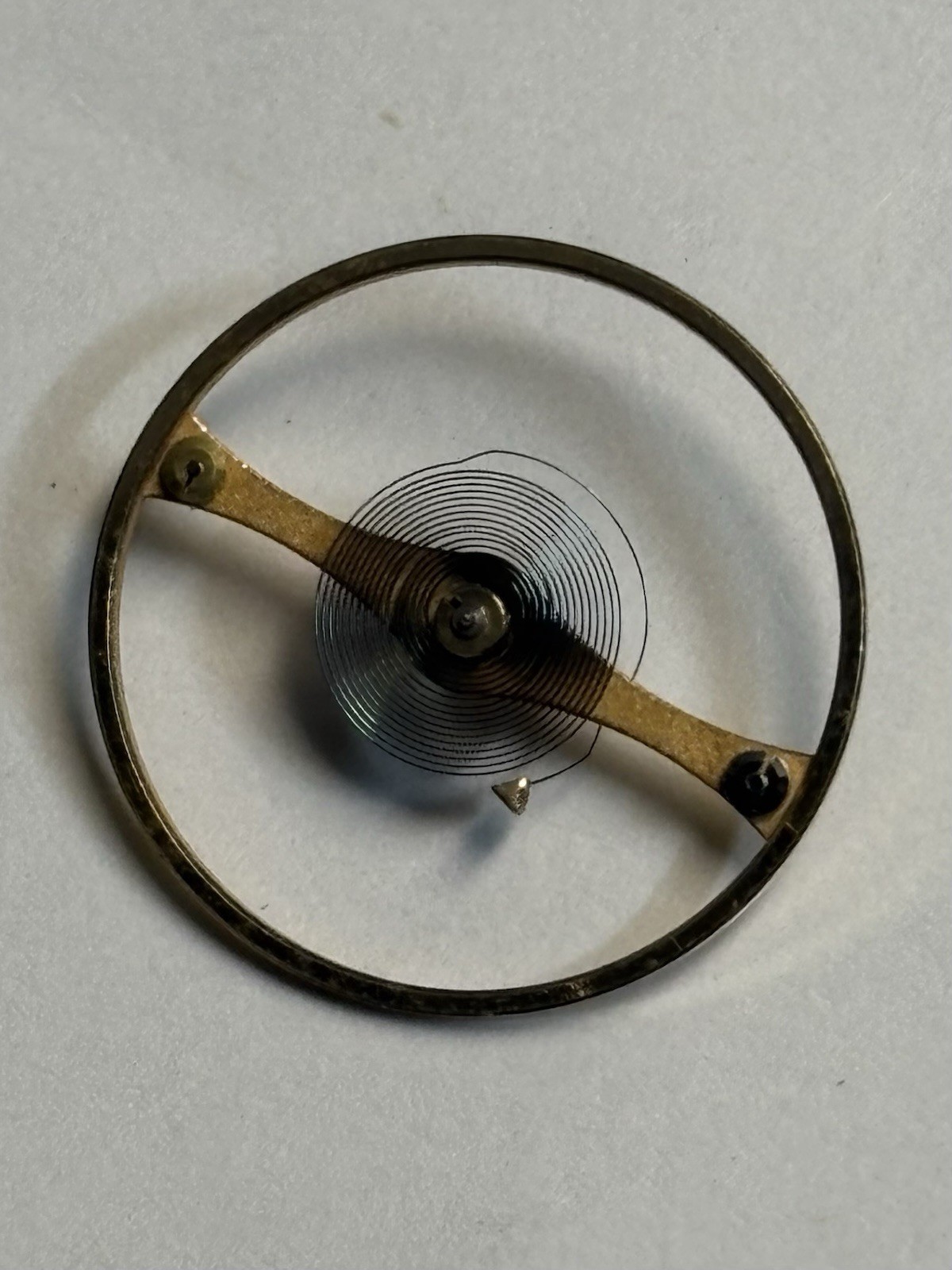 GENUINE Rolex 1520 1525 8055 balance wheel complete, Very Good Use Condition