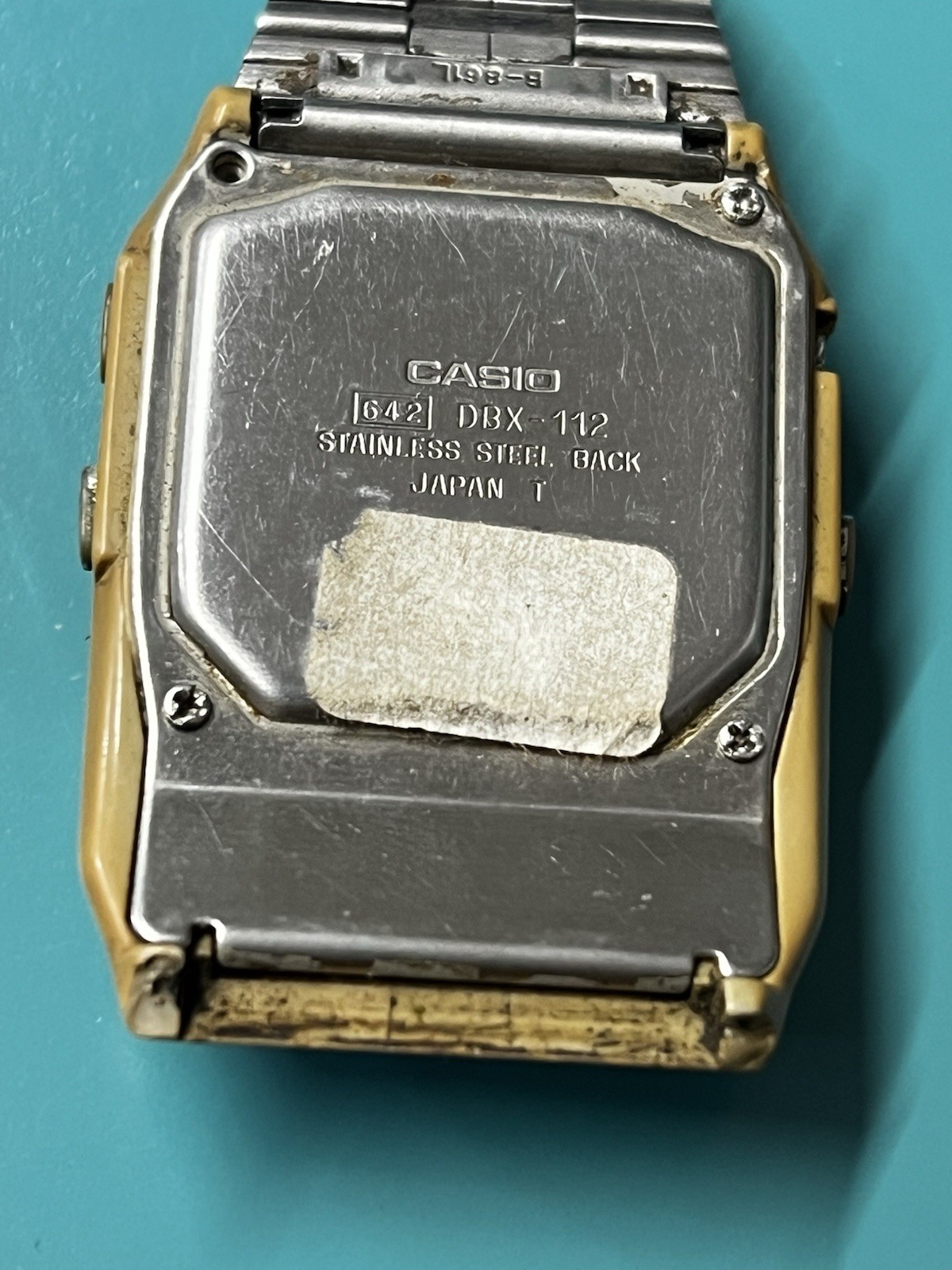 Lot of 5 Vintage CASIO Data Bank Watches – DBX-112 / DB-150 .. – for parts