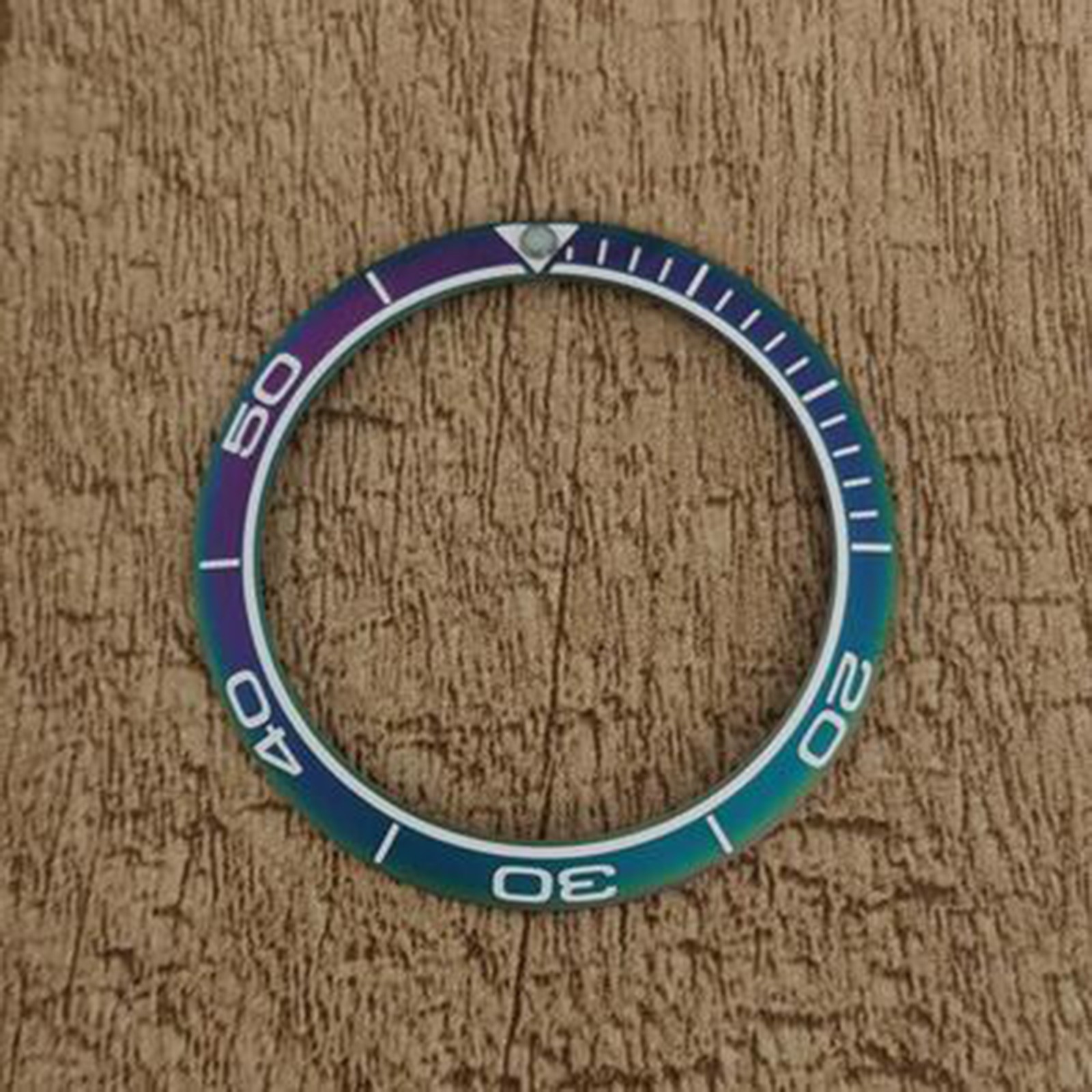 Outer 38MM Inner Diameter 30.5MM Watch Bezel Luminous Beads Ceramic Ring 