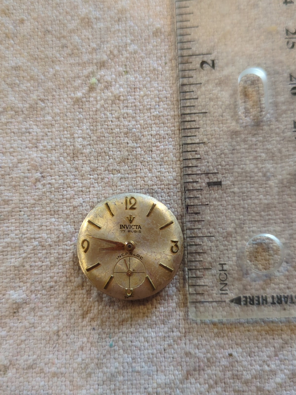 Lot Of 15 Watch Vintage Movements. Accromatic, Invicta, Latham, Dwelsa, Monarch!
