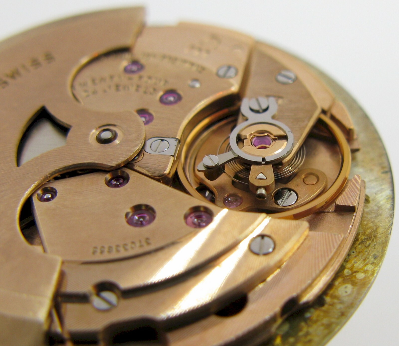 Omega 711 24 jewels 2 adj. automatic watch movement for parts …