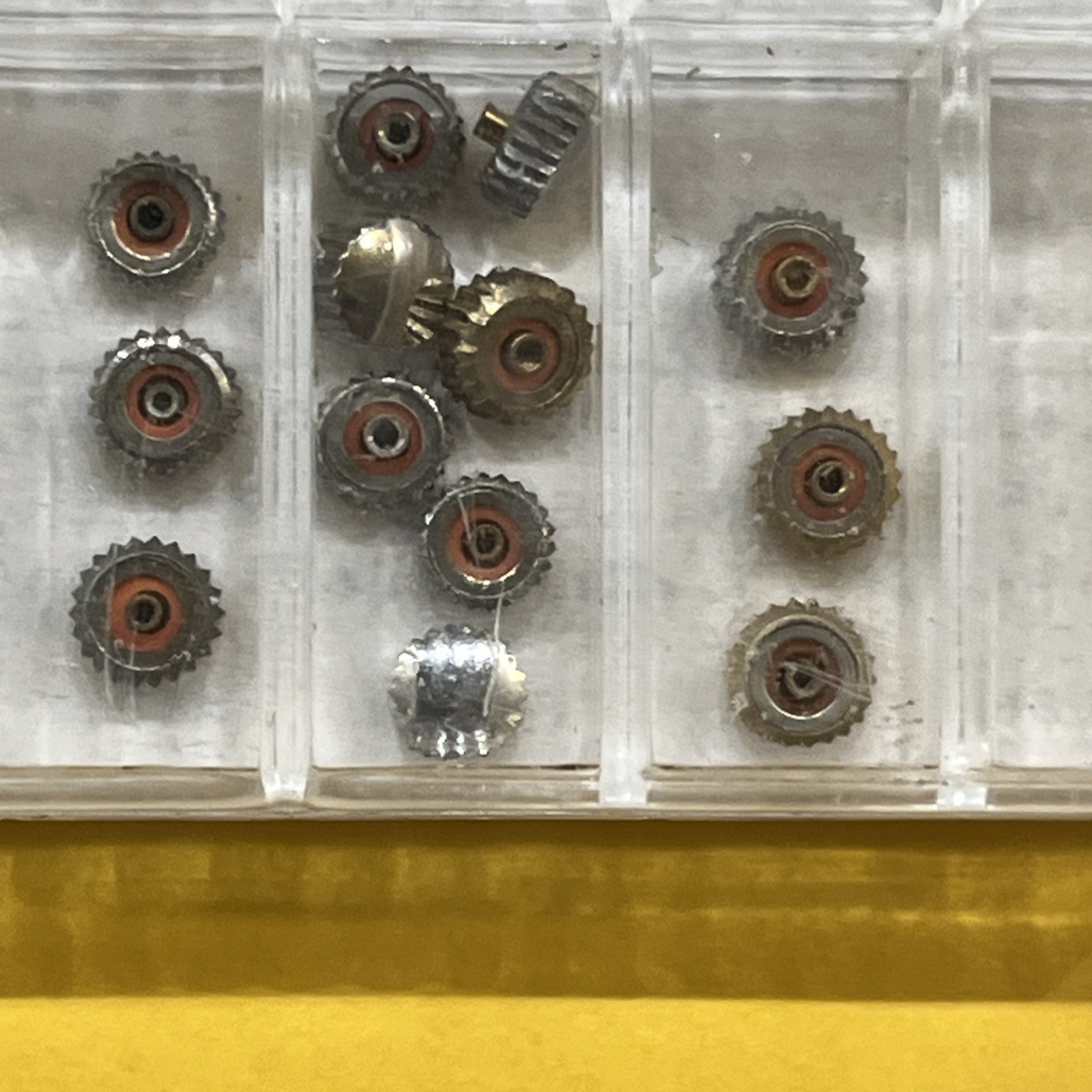 New Old Stock Dress Watch Crown Assortment Kit #2 Watchmaker Parts (623)
