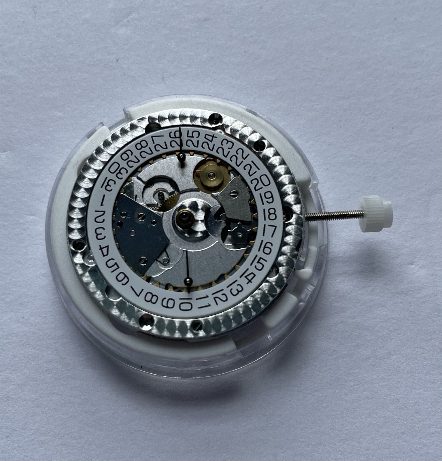 OMEGA WATCH PART MOVEMENT CALIBER 1152 COMPLETE WORKING FOR PARTS REPAIR RUNS