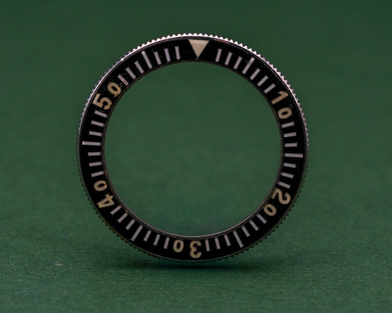 Authentic Triton Bezel + Insert for Spirotechnique 1962