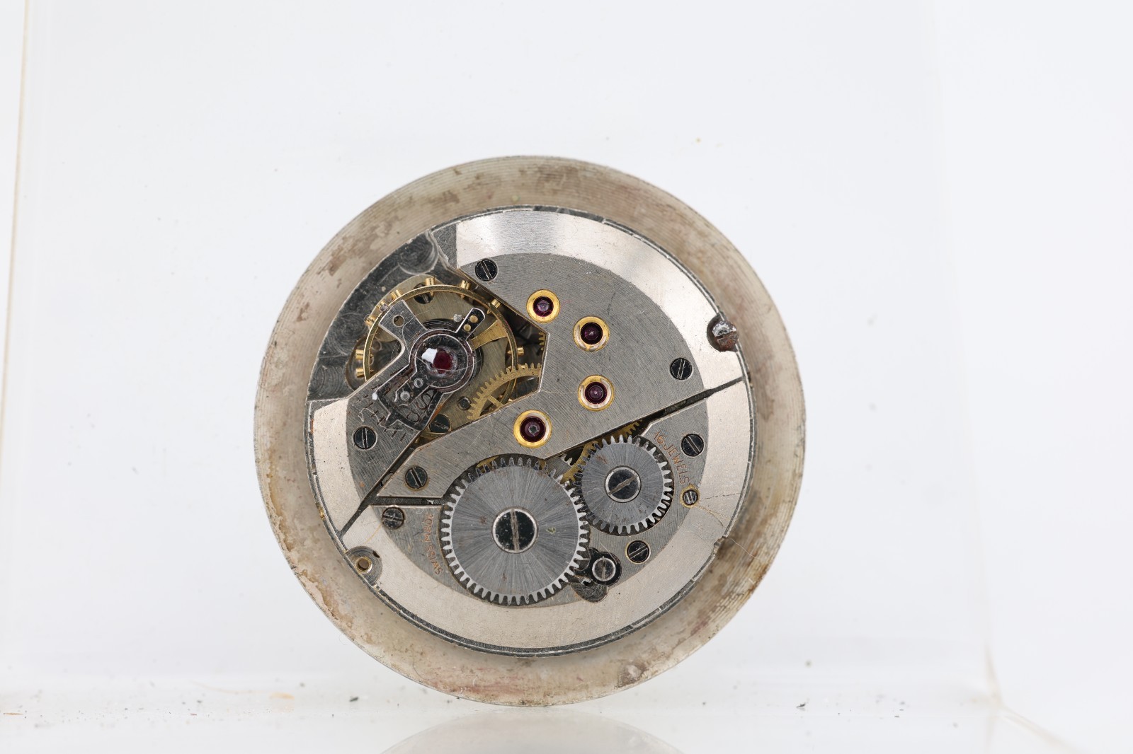 HELIOS 16j SWISS WRIST WATCH MOVEMENT, 25.87mm, FOR REPAIR (OO)