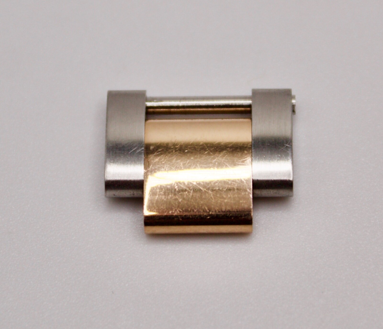ORIGINAL Genuine Rolex 15.5mm Two Toned Rose Gold Submariner Link
