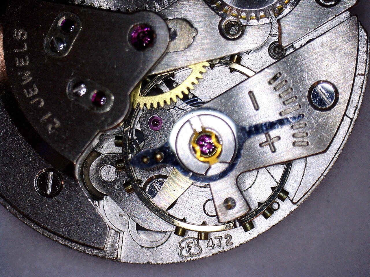 Felsa 472 some 465 Watch Movement Parts New and Used. drop down menu
