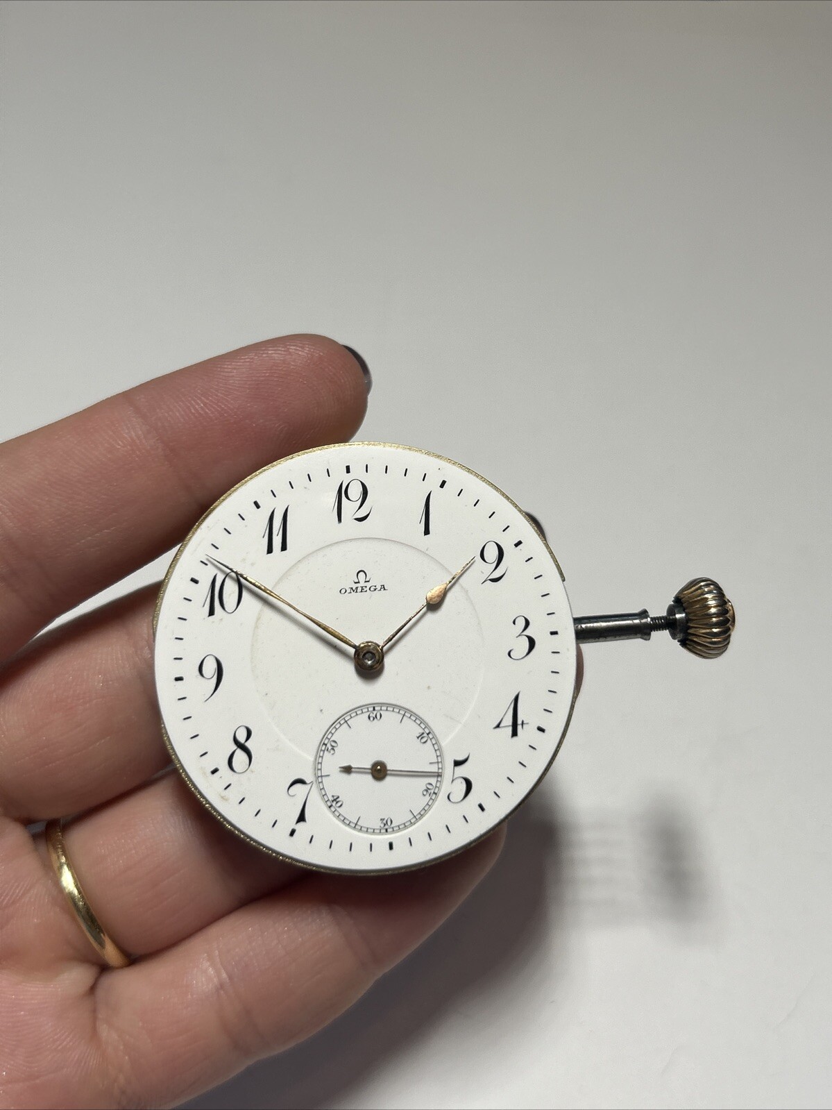 Collectible OMEGA Chronometer 21J Swiss Men’s Pocketwatch Movement