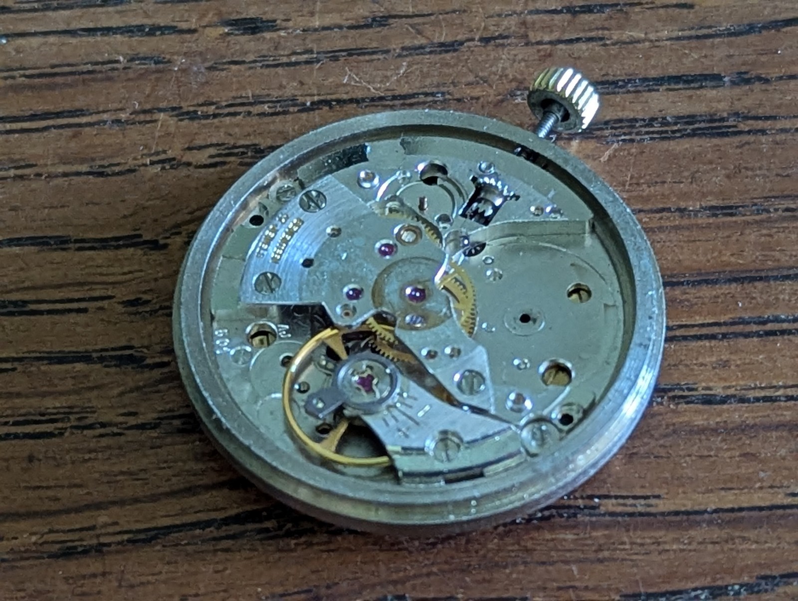 Partial Longines Admiral Cal 501 Movement/Dial/Hands, Good Balance #S498
