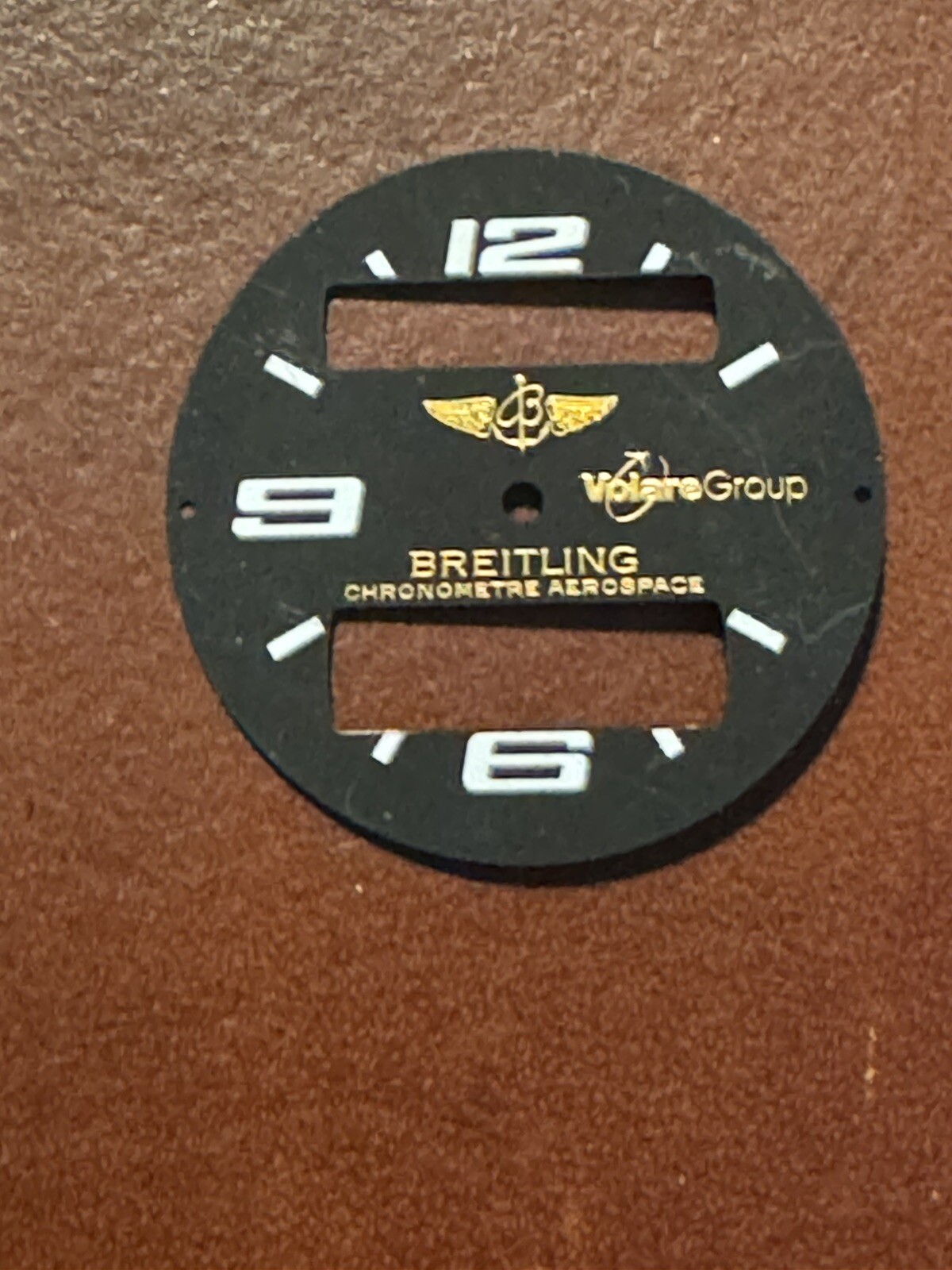 vintage Breitling Volare Group Aerospace dial cadran Zifferblatt