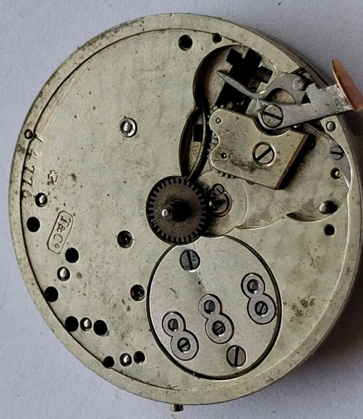 Vintage Tiffany & Co Pocket Watch movement D-27.2 mm