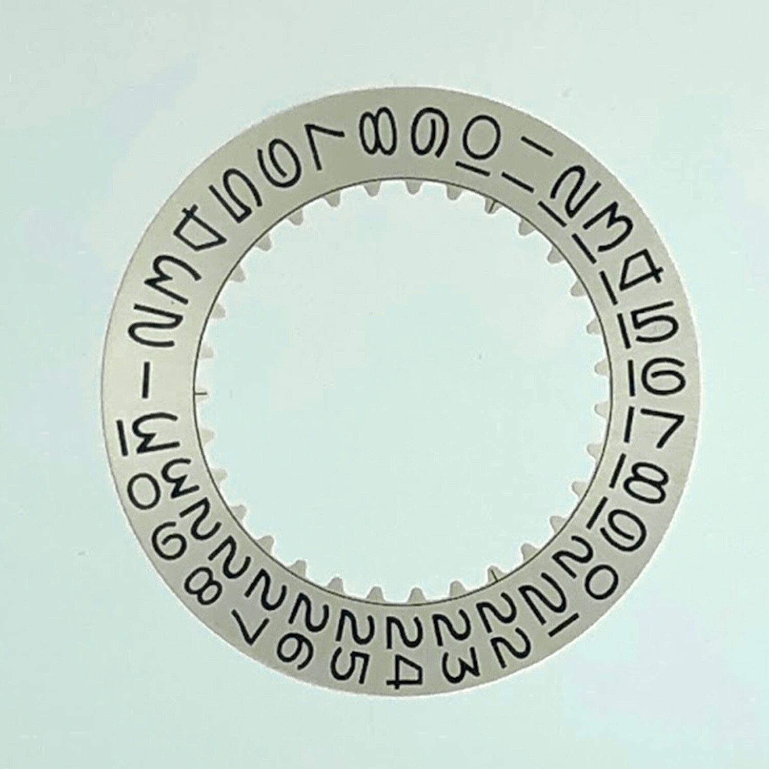 Date Disc fit Rolex Submariner 5513 1675 1680 Caliber 1530 1570 Metallic Silver