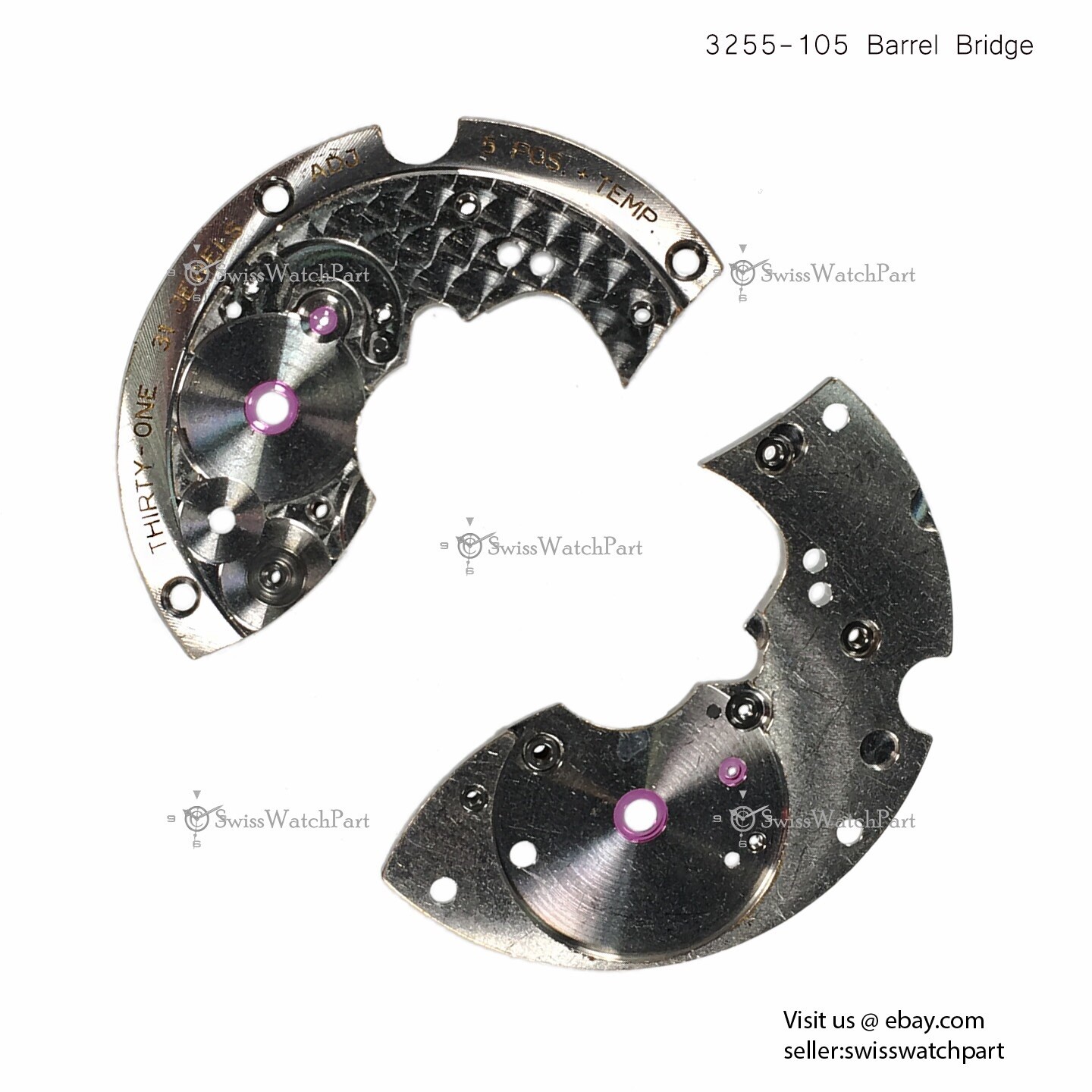 ROLEX Day-Date Caliber 3235 3255 105 Barrel Bridge Genuine Watch Movement Parts