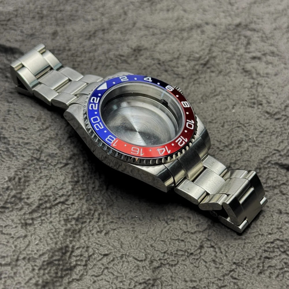 40mm 200m Waterproof NH34 NH35 NH36 Watch Case Accessories for Oyster Band SUB W
