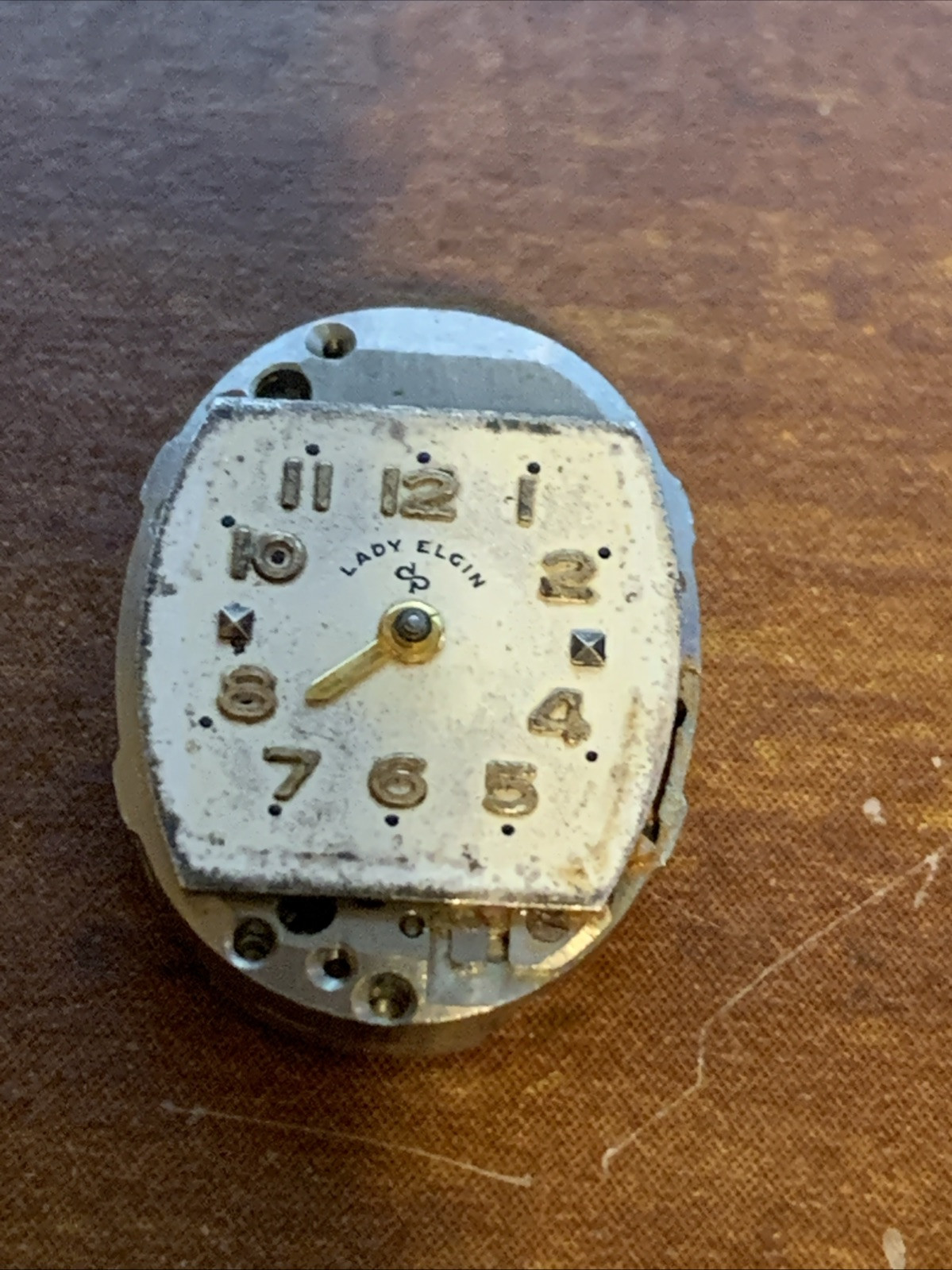 Elgin Ladies Watch Movement – Caliber 650 – 19 Jewels N595578 For Parts/repair