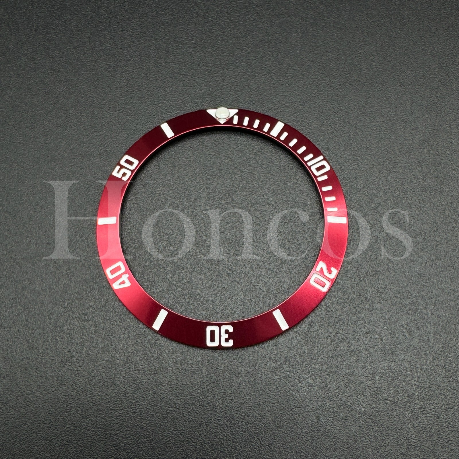 Replacement Aluminum Bezel Insert to fits for Rolex Sub 38 MM Red Custom