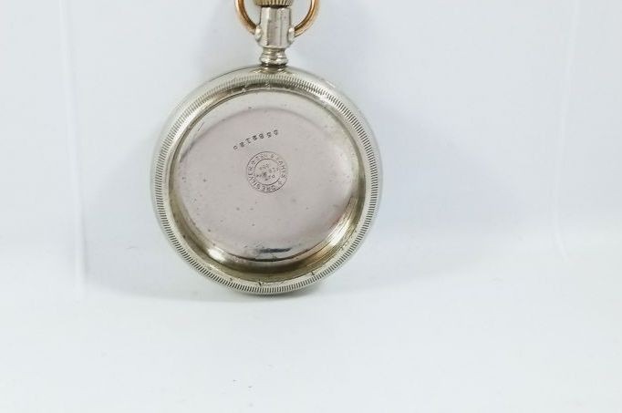 54MM 18s FAHYS Refined Polished Pocket Watch Case-Parts