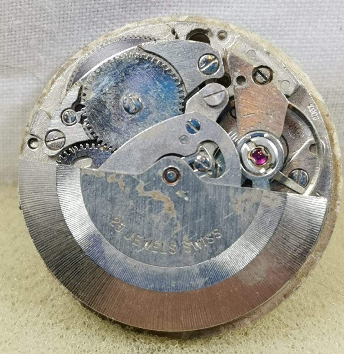 Montine Automatic 25J Cal. AS 2063 Swiss Wristwatch Movement Repair/Parts