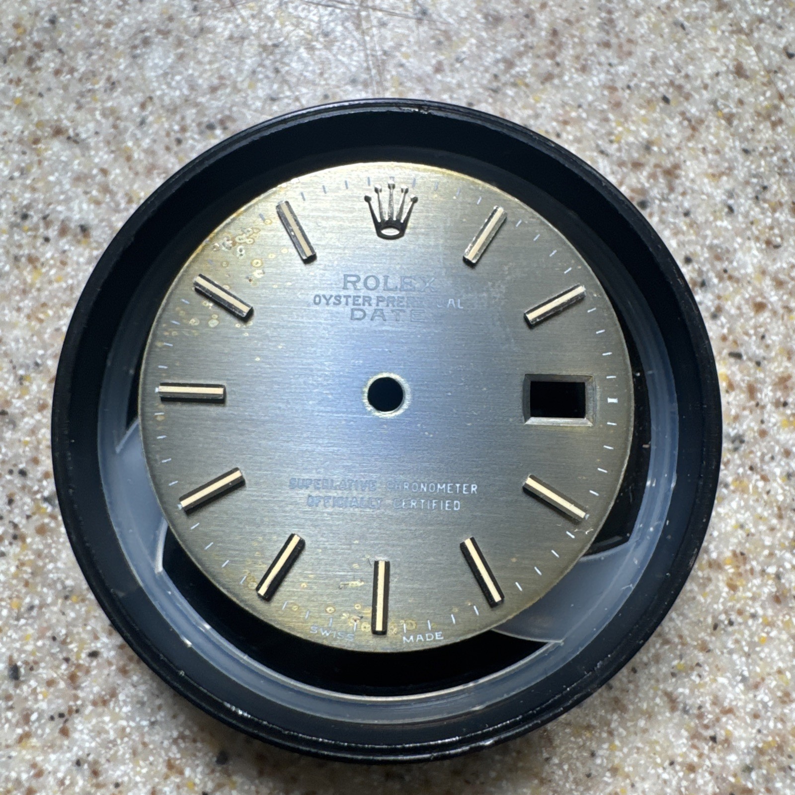 Rolex 1500 Gray Faded Beyer Dial
