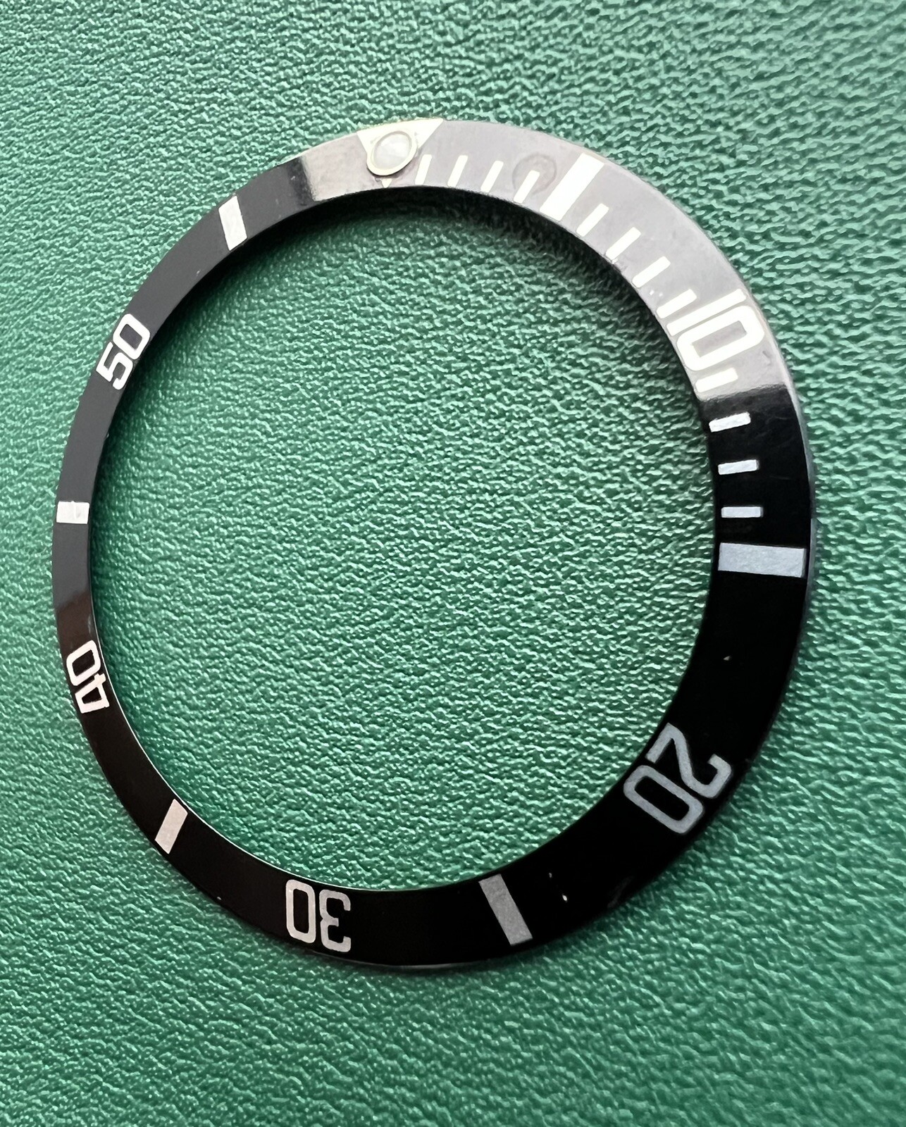 Genuine Rolex Submariner Date 16610 16610T 16800 168000 Black Bezel Insert #860