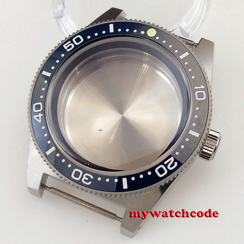 40mm Sapphire Glass Watch Case Fit NH34 NH35 NH36 ETA 2824 300M Water Resistance