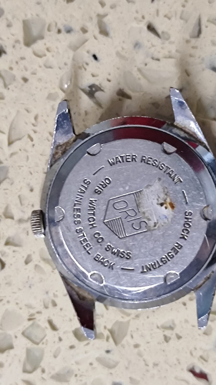 ORIS Cal 715 Hand winding Not Work Good balance -FOR PART OR Repair