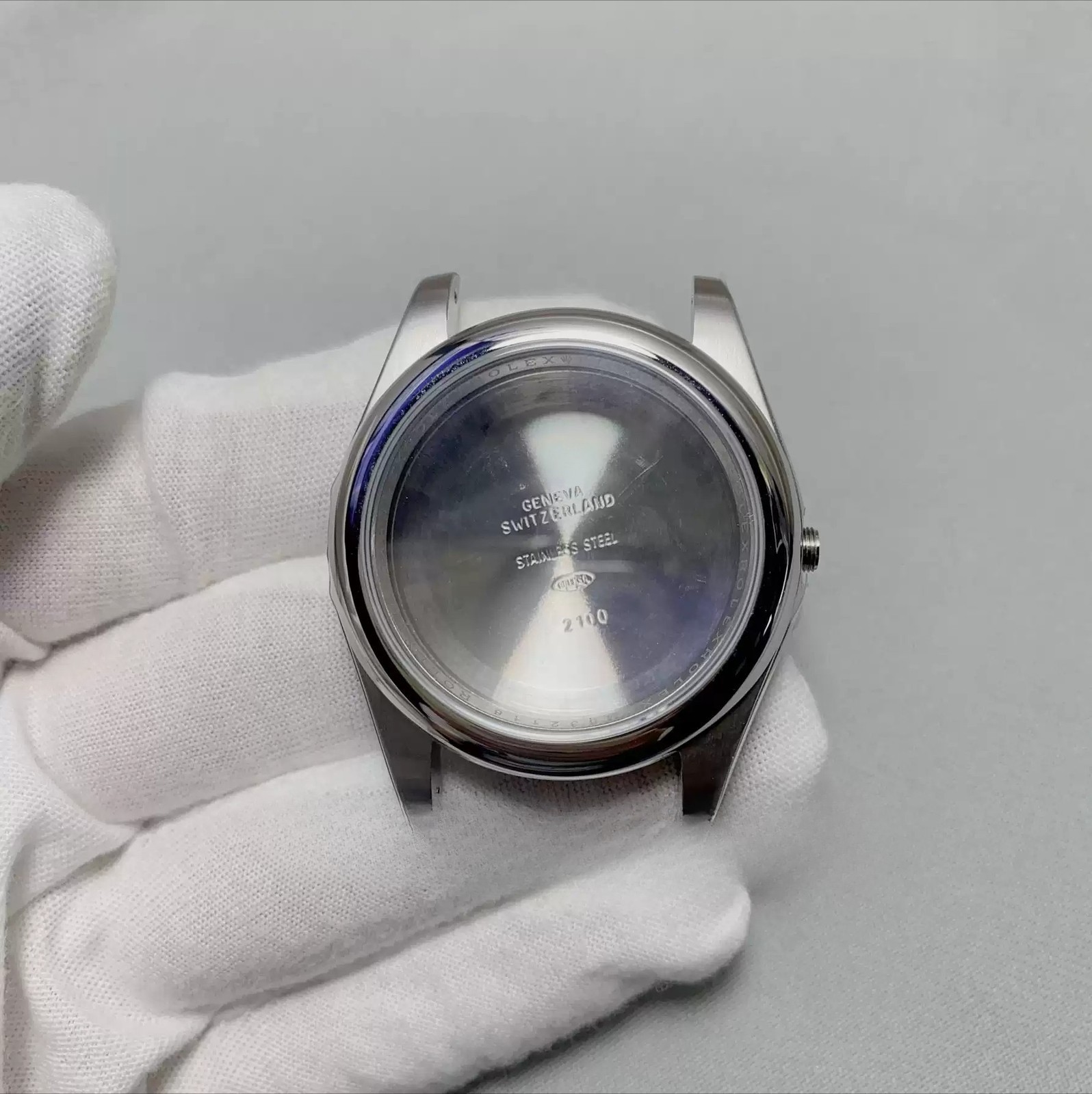 DIY 41mm Steel Watch Case With Band Kit for RoleⅩ Oyster Perpetual 2824 DIY
