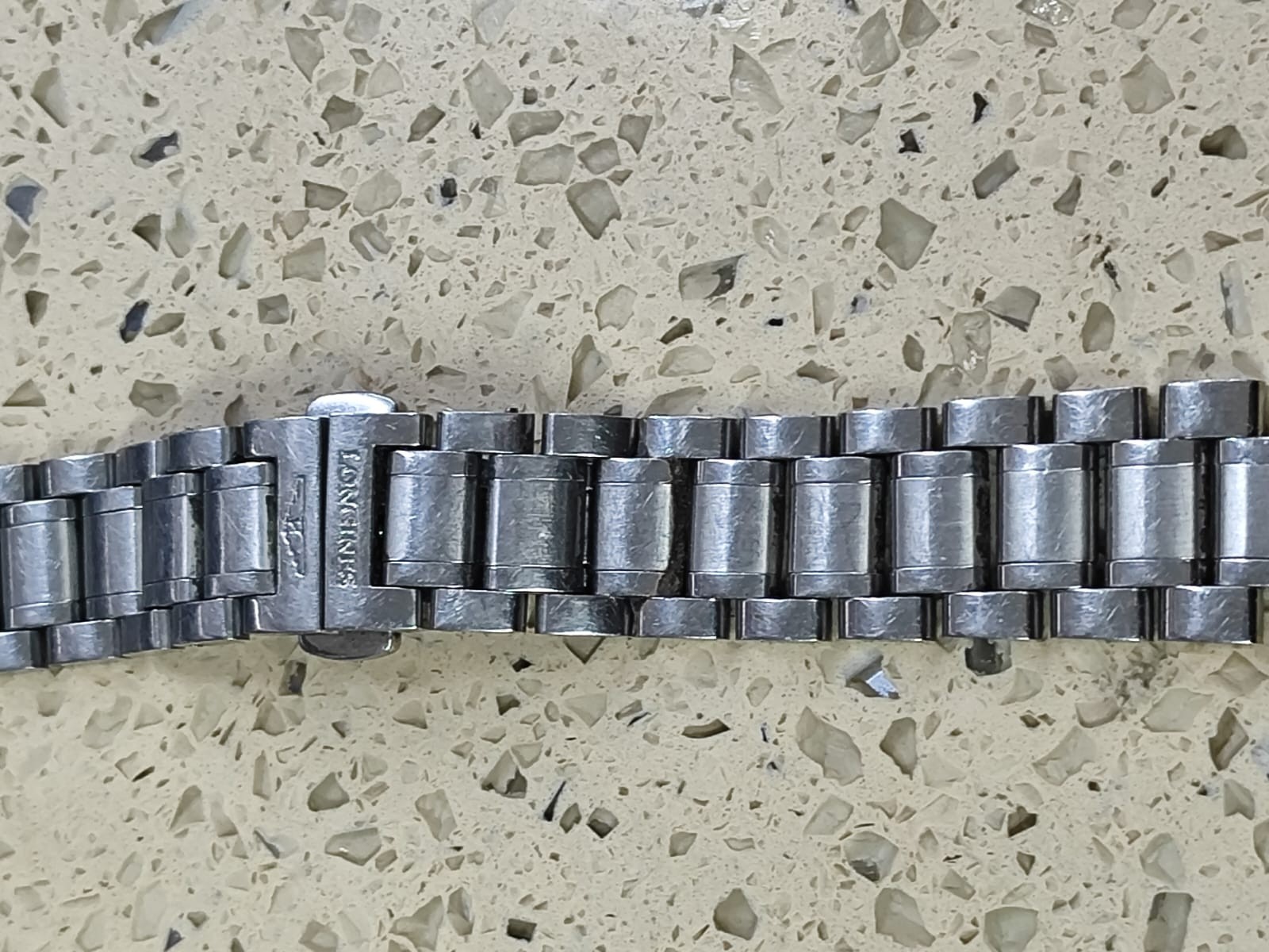 Longines Admiral Chronograph Automatic Part bracelet 20mm without one end link