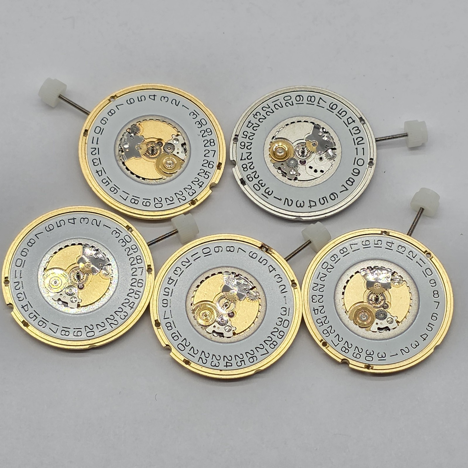Tag Heuer Watch Movement Quartz 7 Jewels Swiss Lot Of 5 Parts Or Repair BL33