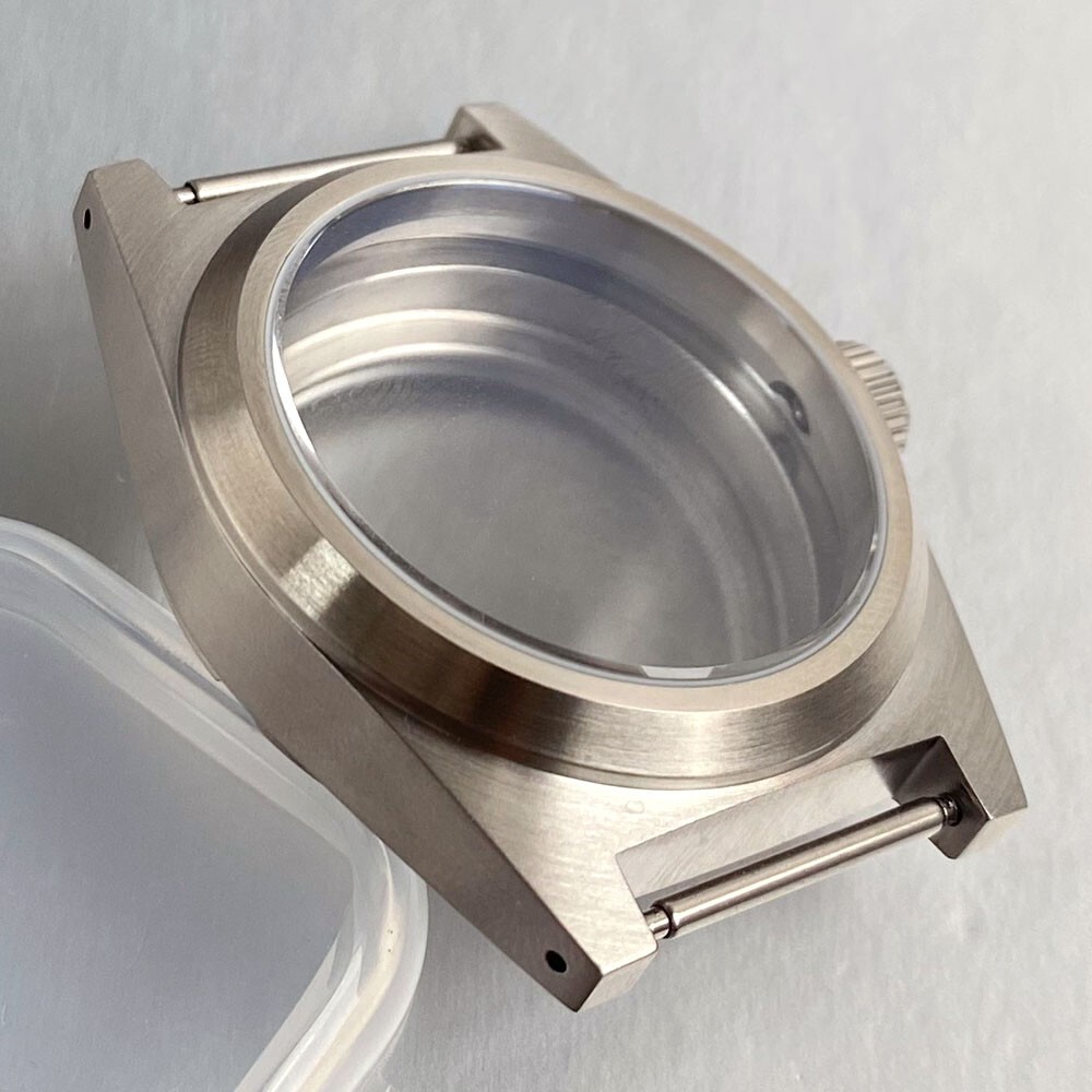 New 20ATM 38mm AR Sapphire Glass Watch Case 29mm California Dia For NH35 ETA2824