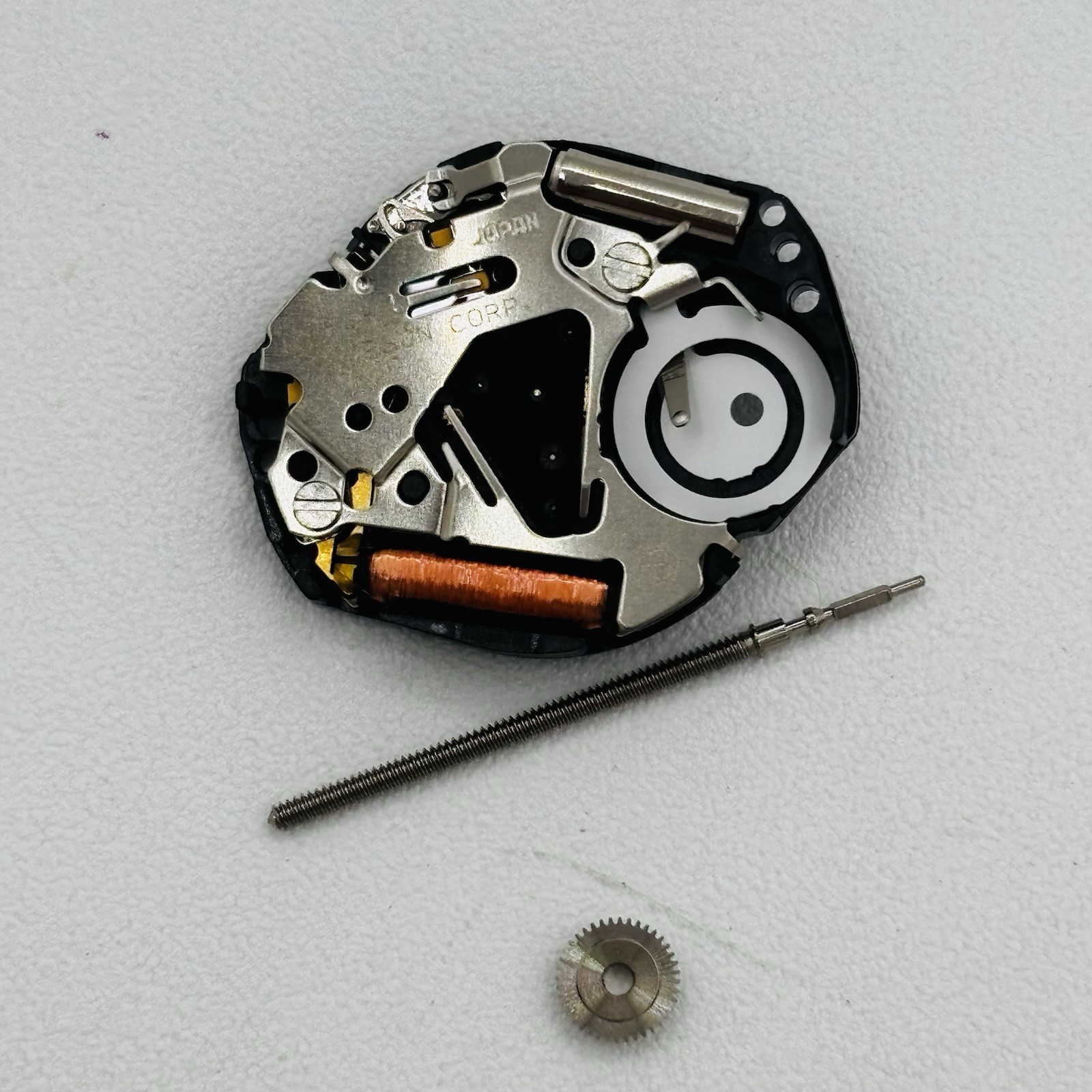 S. Epson VX51E- Quartz Watch Movement. UNTESTED