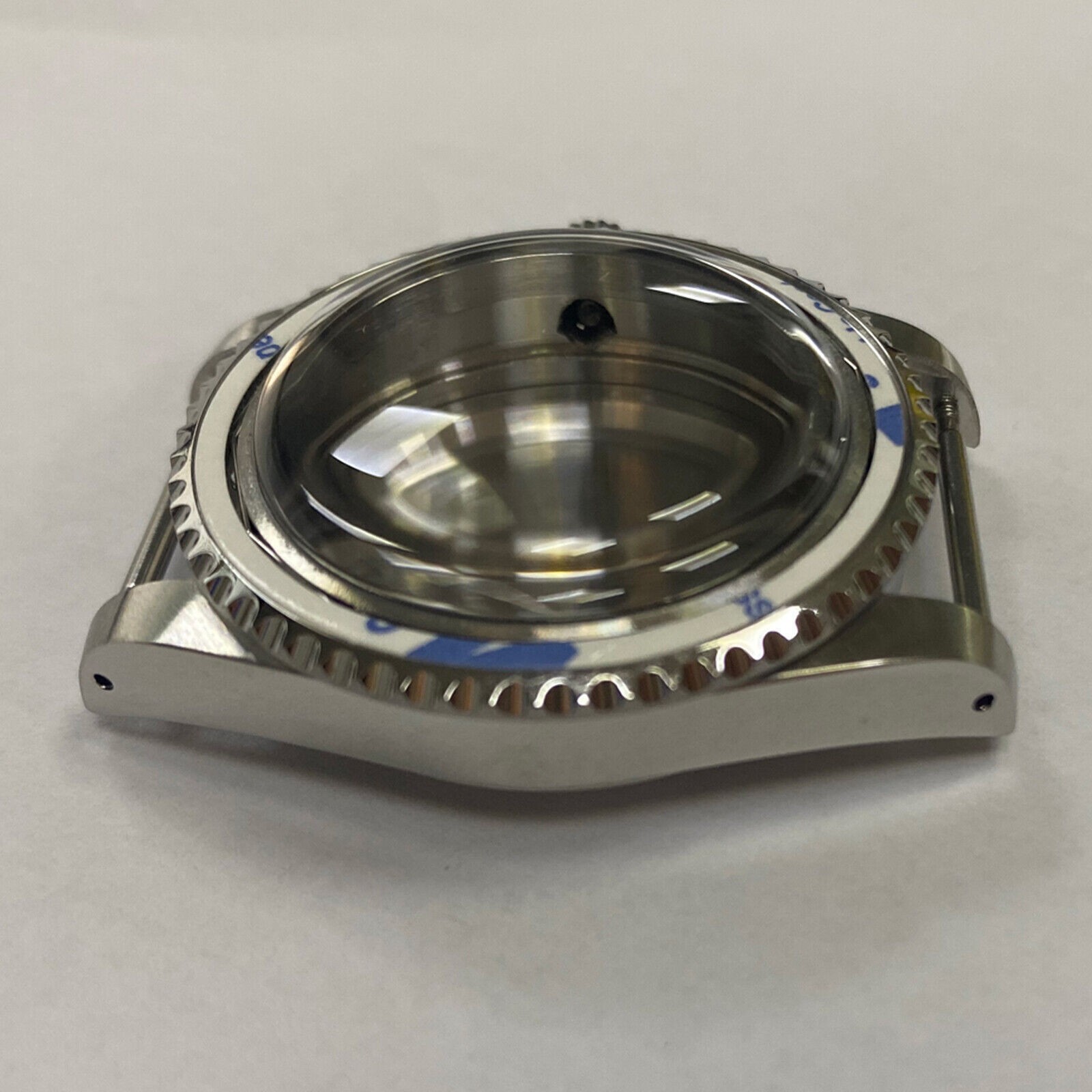 39.5MM Stainless Steel Acrylic Mirror Watch Case For NH35 NH36 Watch Movement