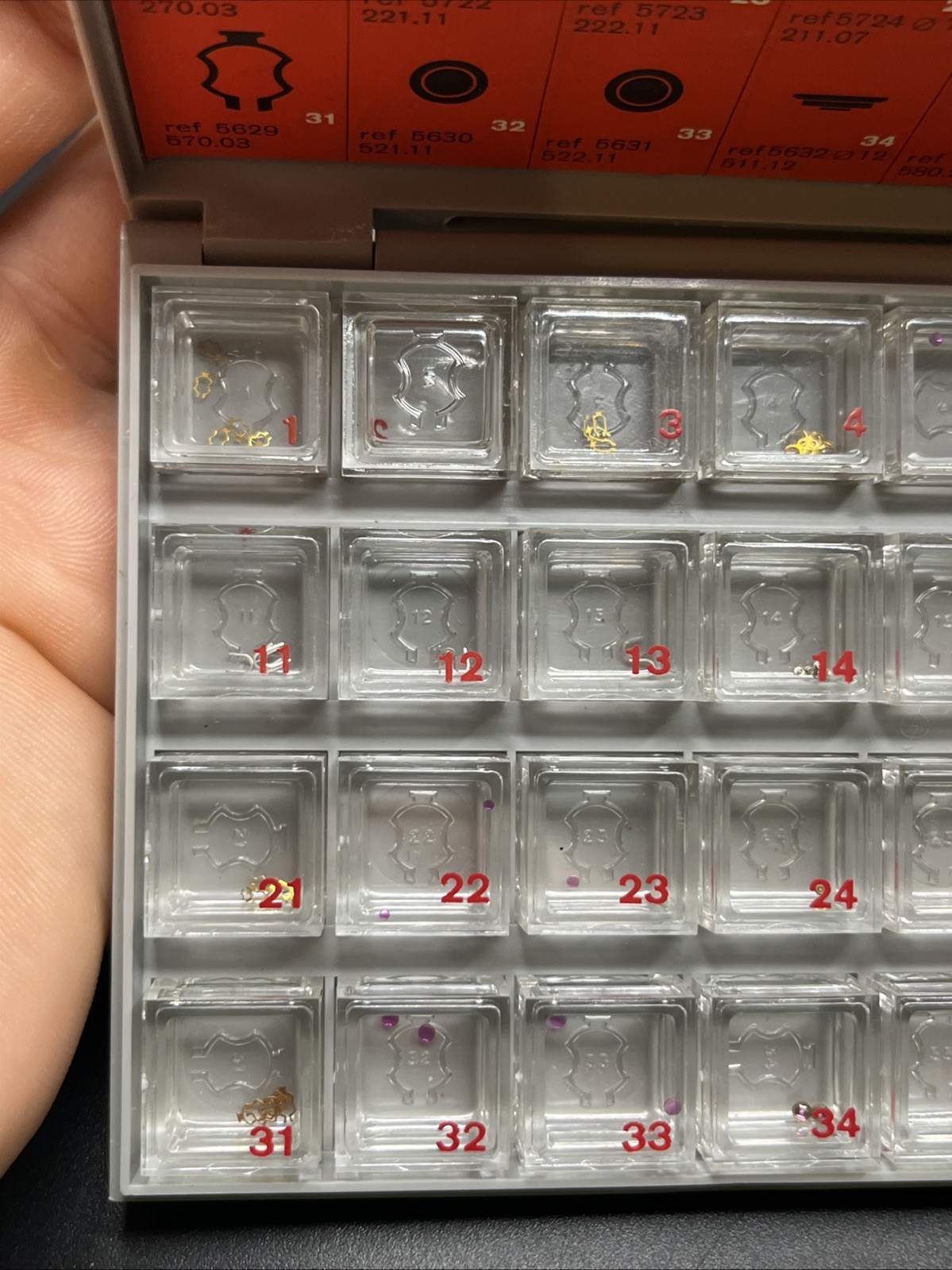 Swiss Incabloc Wristwatch Repair Part Assortment (017)