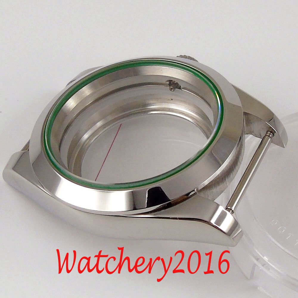 39mm 36mm Sapphire Glass Watch Case Fit NH35 NH34 ETA2824 2813 Miyota8215 PT5000
