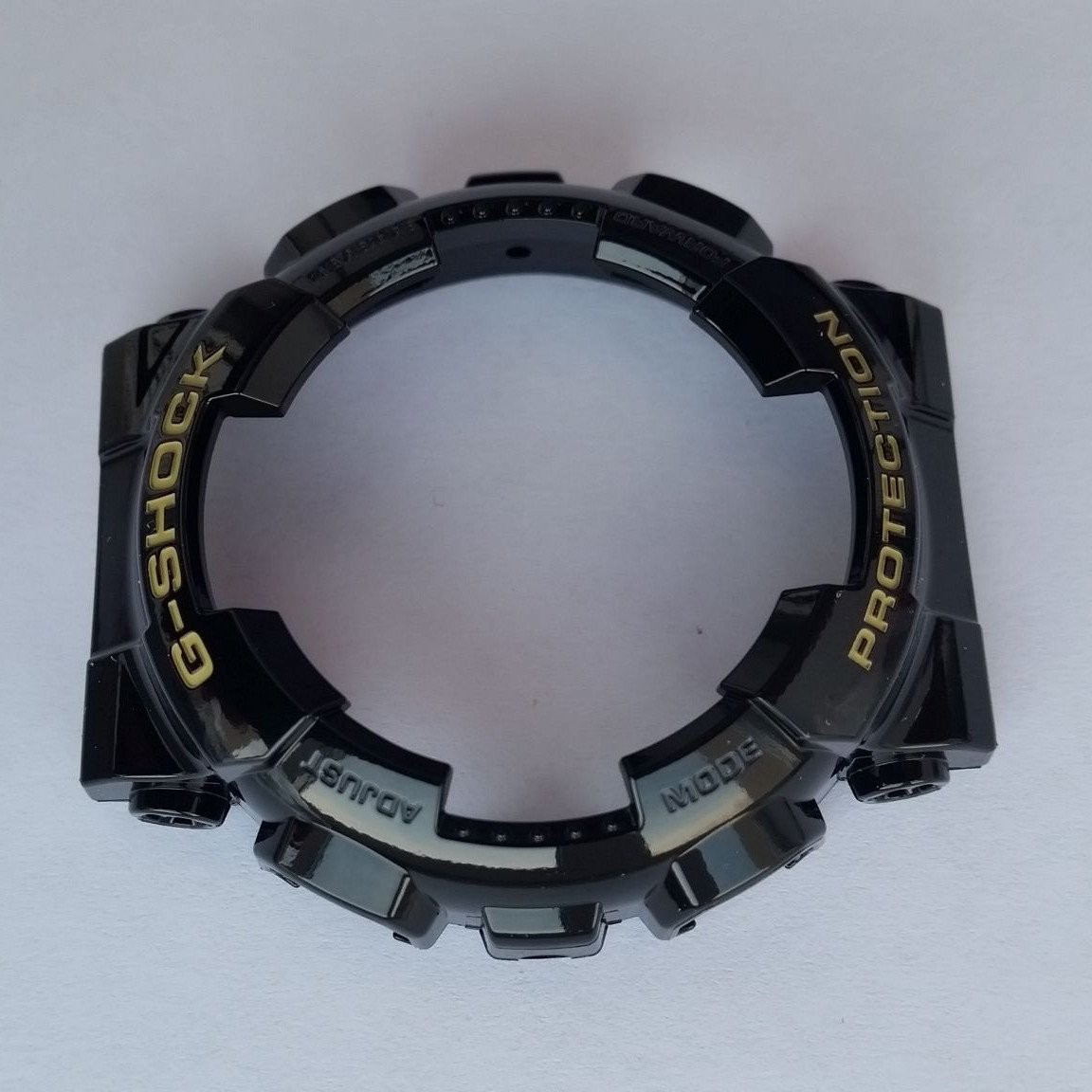Casio Genuine Factory Replacement G Shock Bezel GA-110GB-1A Glossy Black
