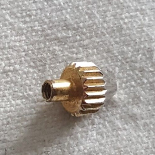 Premium Quality Tubular With Cone Top Flush Gold Plated Crown