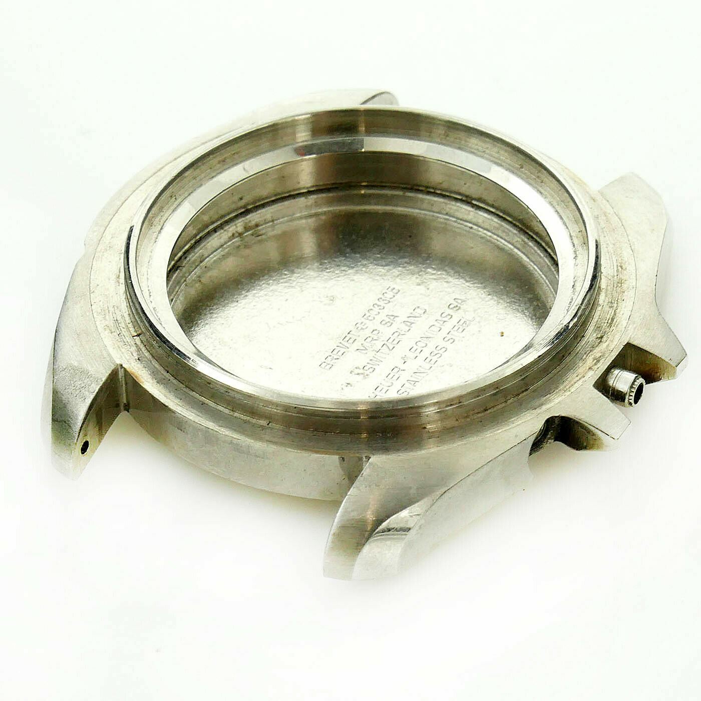 TAG HEUER DIVER HL 980.024 STAINLESS STEEL CASE FOR PARTS OR REPAIRS