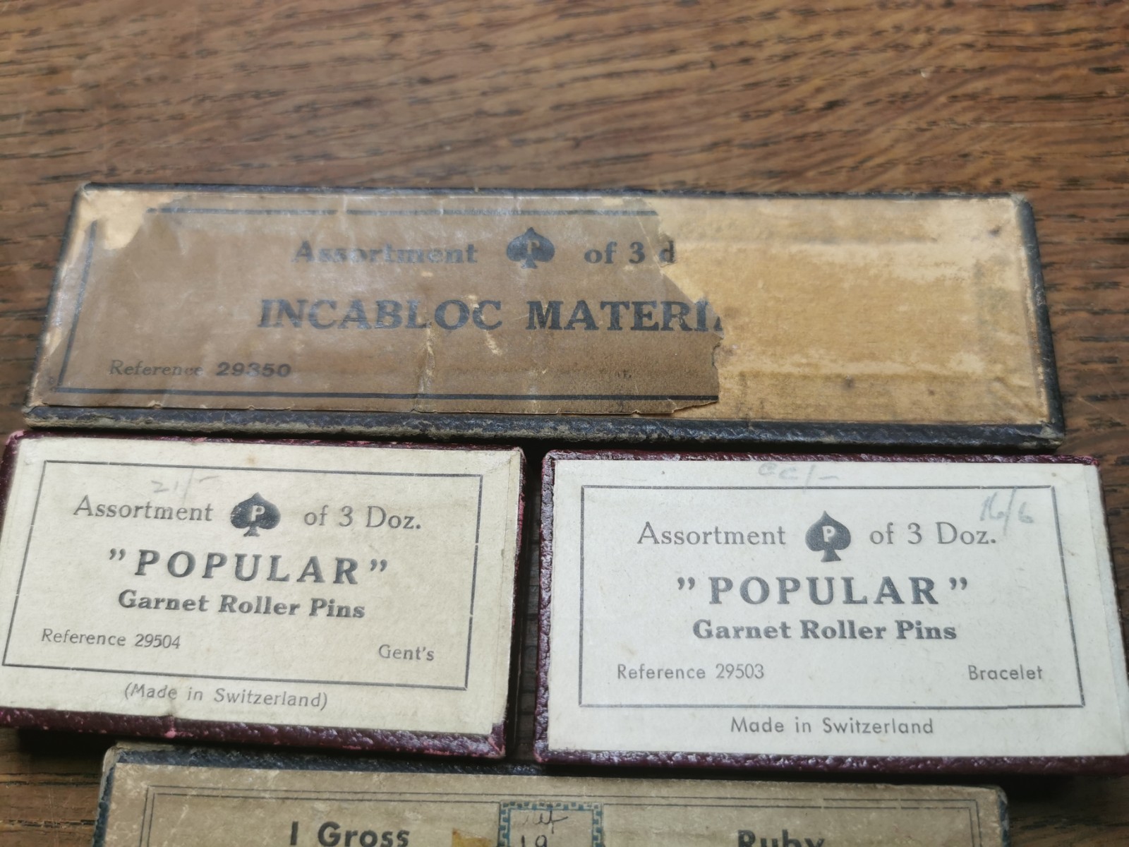 Watch / Pocket Watch Jewels, Shock Springs, etc, New Old Stock, Watchmaker #R702