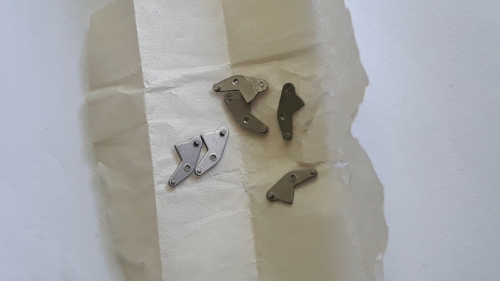 VINTAGE Lot NOS Original Molnija Setting lever 6pcs. USSR made watch parts
