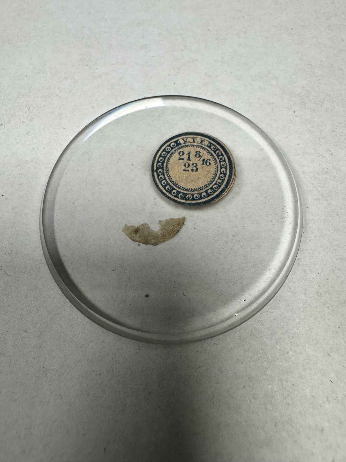 Round Glass Watch Replacement Crystal 21 8/16 23 48.7mm