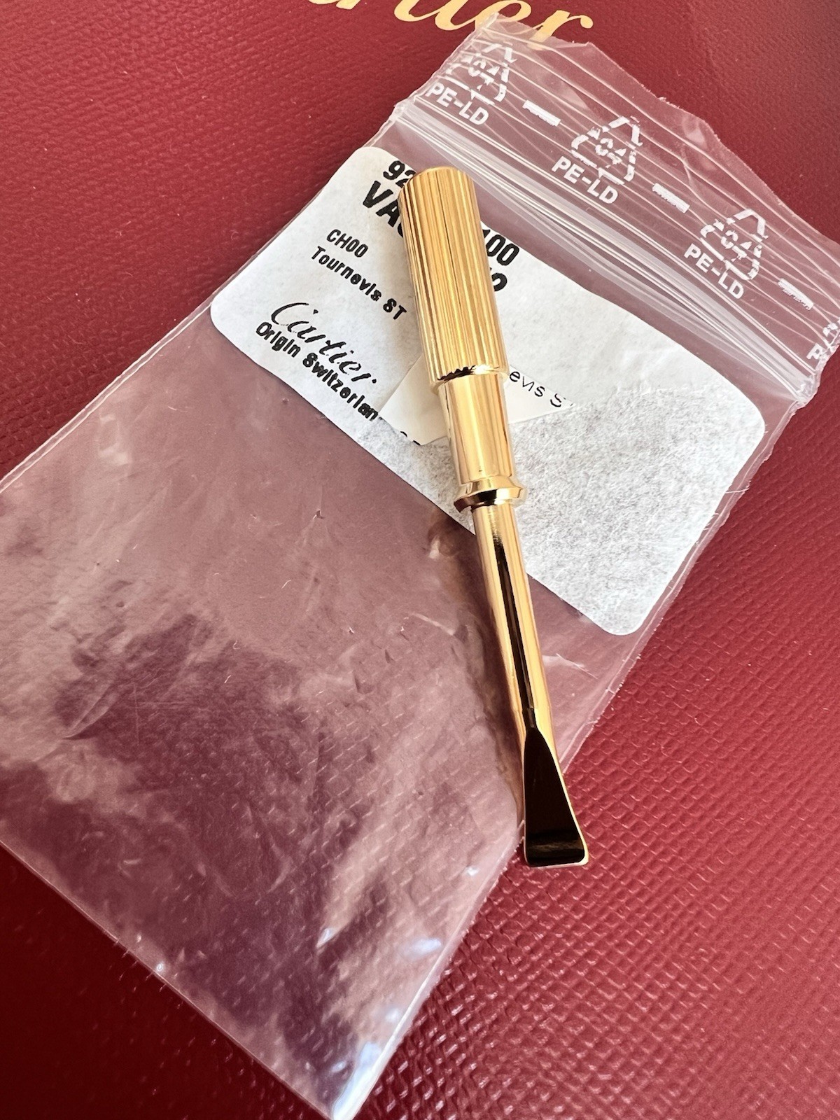 Cartier jewelry NEW Screwdriver VA62152-CH00 LOVE BRACELET YELLOW GOLD TONE FRA