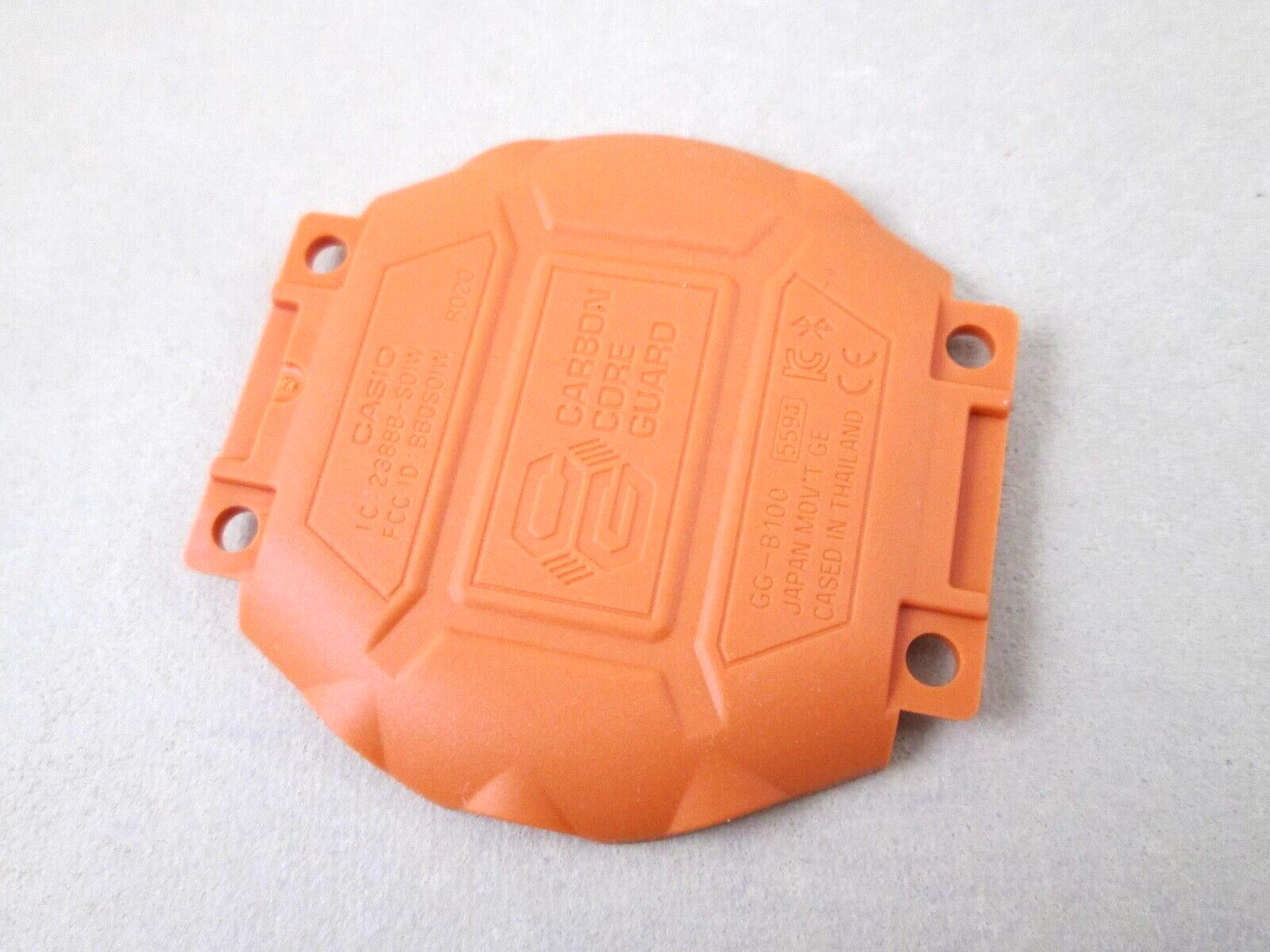 Casio G-Shock GG-B100-1A9 GG-B100 GGB100 orange plastic back bottom cover