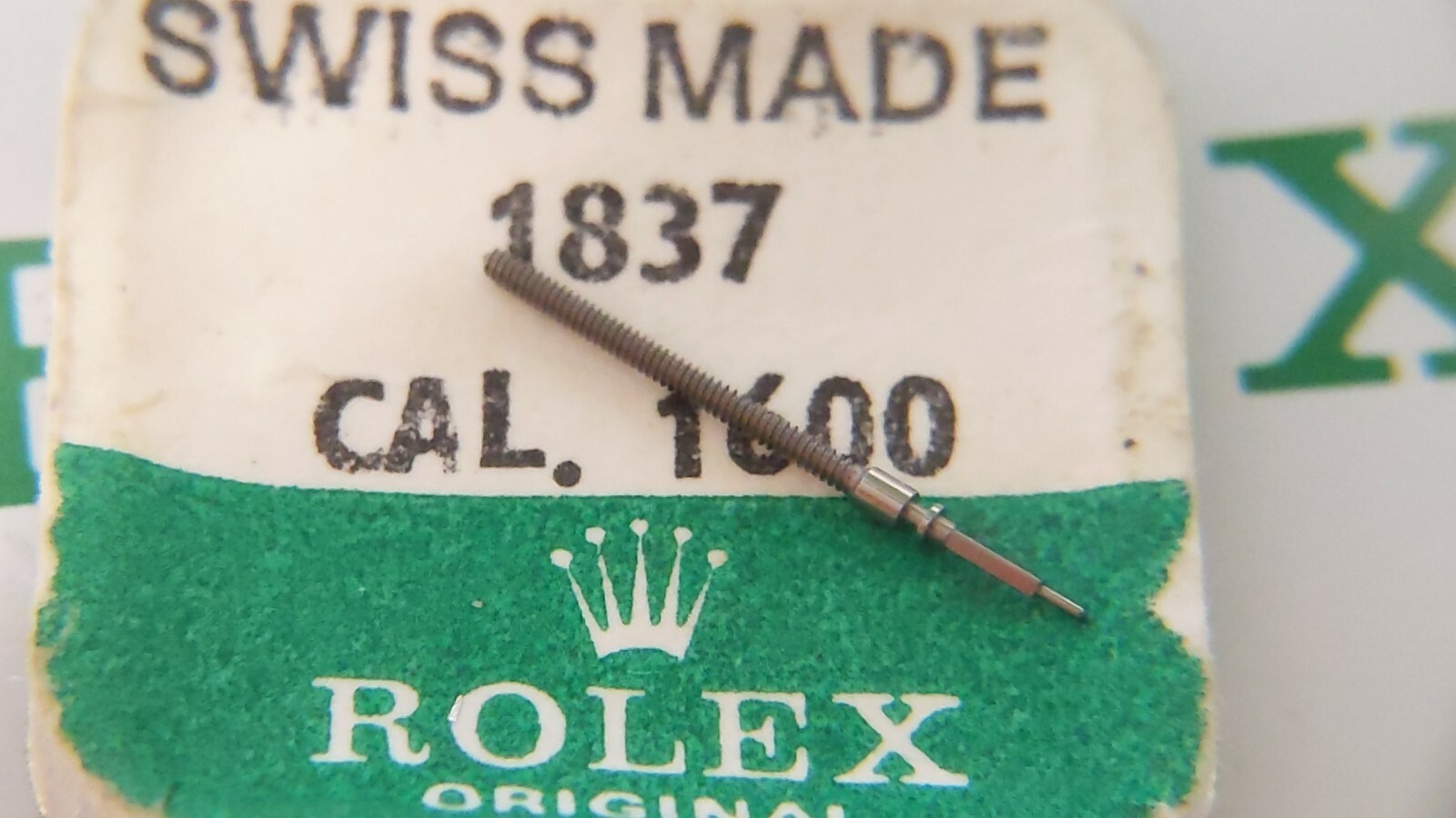Rolex 1600 1837 WINDING STEM for watch repair (1 per order) Cellini stem